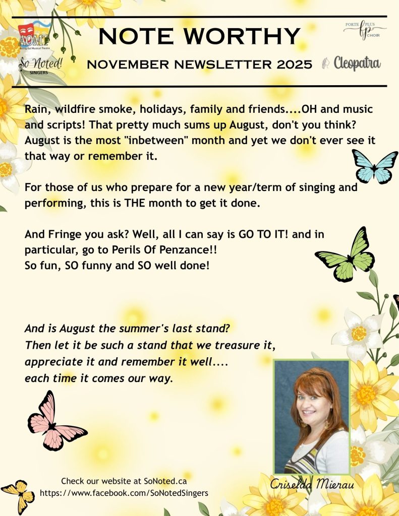 August 2026 newsletter image